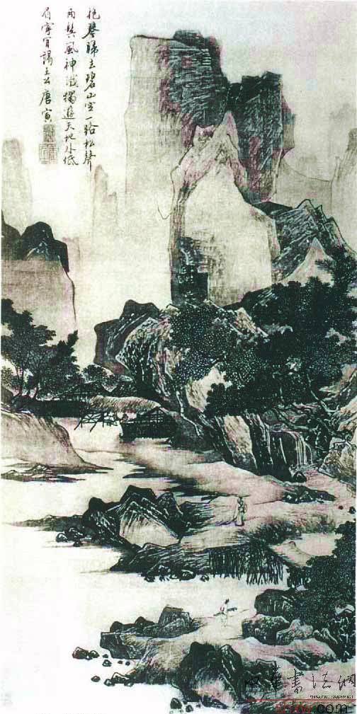 唐寅(款) 人物山水冊| Attributed to Tang Yin, Figure and