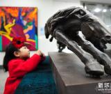《侨情心画·翰墨草原》美术作品展在内蒙古开展 图