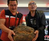 中国各地陨石收藏者山西交流“天外来客”
