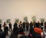 “墨语探道——岳增光山水画作品展”在798圣之空间开幕