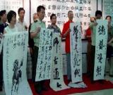 苍莽之气书情怀 军旅书法家车应龙在宁举办书法展