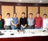 枣庄民革书画家向云南灾区义捐书画笔会举行