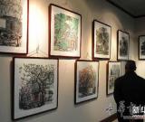 农民画家办画展 从草根变大师（组图）