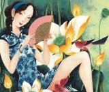 李守白海派重彩画展