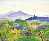 “学者型”画家秦宣夫作品入藏美术馆填空白