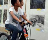 贵州毕节举行中小学生画展 图