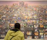 石家庄举办全国美展综合材料绘画作品展 图