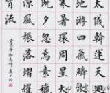 楷书卢中南