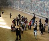 山西永乐宫壁画临摹版湖北襄阳展出 组图