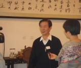 苗培红应邀为电视剧《开国》题写剧名
