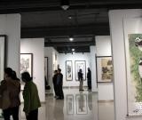首届“我眼中的生态四川”中国画赛作品展开幕
