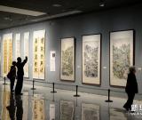福建书画巡展山东 组图