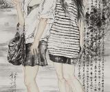 中国当代艺术鬼才田七都市美女系列作品巡回展
