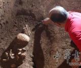 洛阳一唐代墓葬惊现500年前盗墓贼骸骨