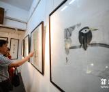 杭州举办木版水印大师陈品超书画作品展 图